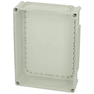Fibox Base, PC Openings, 4x size 2 flange 3530133 Behuizing onderkant 380 x 280 x 100 Polycarbonaat Grijs-wit (RAL 7035) 1 stuk(s)