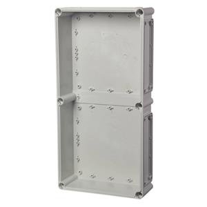 Fibox Base, PC Openings, 6x size 2 flange 3530132 Behuizing onderkant 560 x 280 x 100 Polycarbonaat Grijs-wit (RAL 7035) 1 stuk(s)