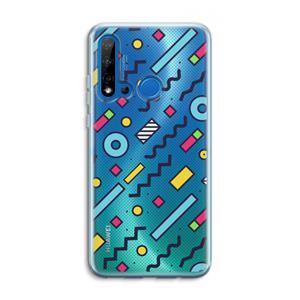 CaseCompany 8-bit N°8: Huawei P20 Lite (2019) Transparant Hoesje