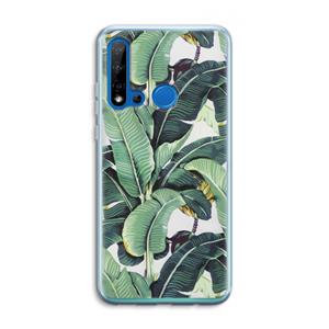 CaseCompany Bananenbladeren: Huawei P20 Lite (2019) Transparant Hoesje