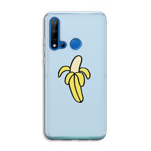 CaseCompany Banana: Huawei P20 Lite (2019) Transparant Hoesje