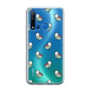 CaseCompany Vogeltjes: Huawei P20 Lite (2019) Transparant Hoesje