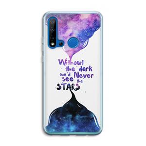 CaseCompany Stars quote: Huawei P20 Lite (2019) Transparant Hoesje