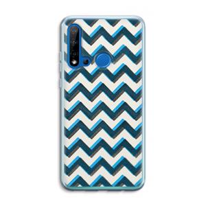 CaseCompany Onderbroken lijn: Huawei P20 Lite (2019) Transparant Hoesje