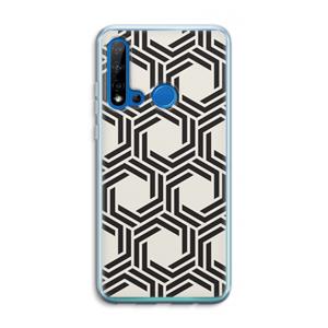 CaseCompany Geometrisch patroon: Huawei P20 Lite (2019) Transparant Hoesje