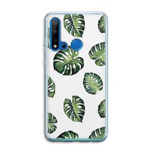 CaseCompany Tropische bladeren: Huawei P20 Lite (2019) Transparant Hoesje