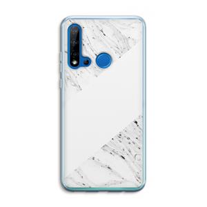CaseCompany Biggest stripe: Huawei P20 Lite (2019) Transparant Hoesje