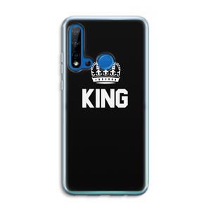 CaseCompany King zwart: Huawei P20 Lite (2019) Transparant Hoesje