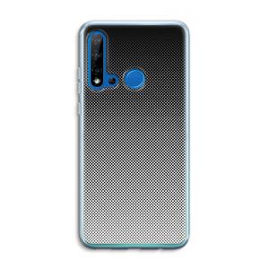 CaseCompany Musketon Halftone: Huawei P20 Lite (2019) Transparant Hoesje