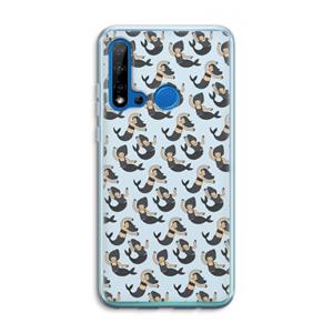 CaseCompany Zeemeermin: Huawei P20 Lite (2019) Transparant Hoesje