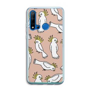 CaseCompany Papegaai: Huawei P20 Lite (2019) Transparant Hoesje