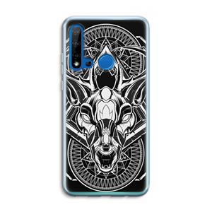 CaseCompany Oh Deer: Huawei P20 Lite (2019) Transparant Hoesje