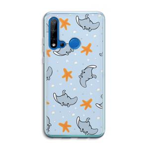 CaseCompany Manta: Huawei P20 Lite (2019) Transparant Hoesje