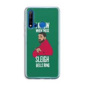 CaseCompany Sleigh Bells Ring: Huawei P20 Lite (2019) Transparant Hoesje