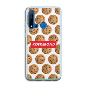 CaseCompany Koekerond: Huawei P20 Lite (2019) Transparant Hoesje