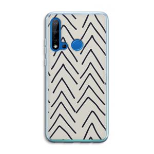 CaseCompany Marrakech Arrows: Huawei P20 Lite (2019) Transparant Hoesje