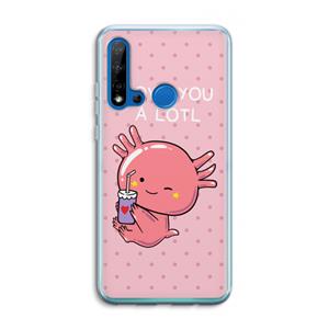 CaseCompany Love You A Lotl: Huawei P20 Lite (2019) Transparant Hoesje