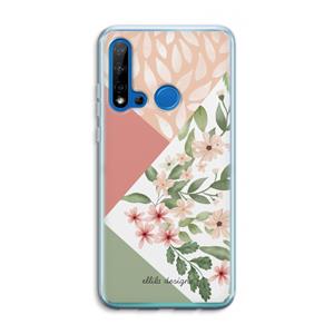 CaseCompany Sweet heaven geometrics: Huawei P20 Lite (2019) Transparant Hoesje