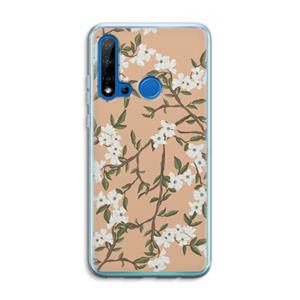 CaseCompany Blossoming spring: Huawei P20 Lite (2019) Transparant Hoesje