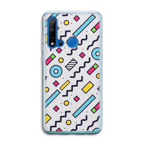 CaseCompany 8-bit N°8: Huawei P20 Lite (2019) Transparant Hoesje