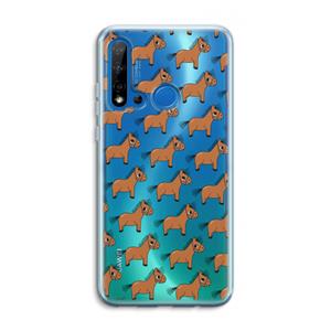 CaseCompany Pony: Huawei P20 Lite (2019) Transparant Hoesje
