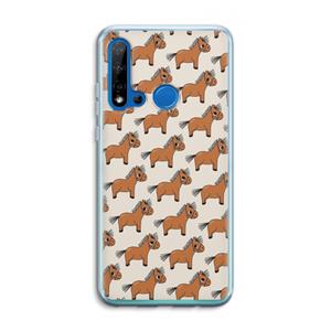 CaseCompany Pony: Huawei P20 Lite (2019) Transparant Hoesje