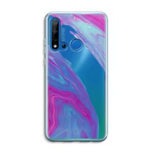 CaseCompany Zweverige regenboog: Huawei P20 Lite (2019) Transparant Hoesje