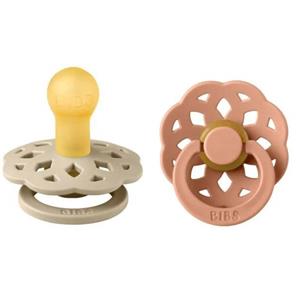 BIBS Fopspeen Boheme 0-6 maanden Vanille/ Peach