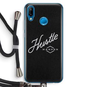 CaseCompany Hustle: Huawei P20 Lite Transparant Hoesje met koord