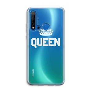 CaseCompany Queen zwart: Huawei P20 Lite (2019) Transparant Hoesje