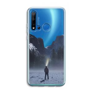 CaseCompany Wanderlust: Huawei P20 Lite (2019) Transparant Hoesje