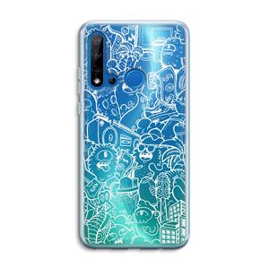 CaseCompany Vexx City #2: Huawei P20 Lite (2019) Transparant Hoesje