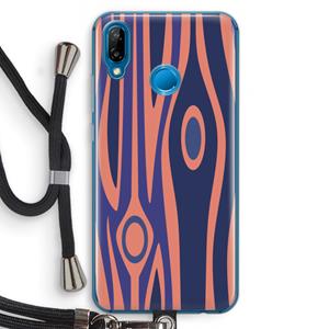CaseCompany Bast A: Huawei P20 Lite Transparant Hoesje met koord