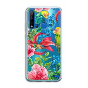 CaseCompany Papegaaien: Huawei P20 Lite (2019) Transparant Hoesje