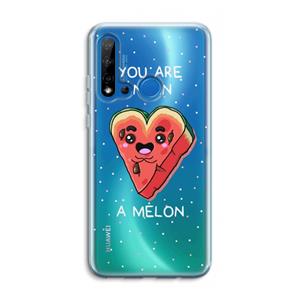 CaseCompany One In A Melon: Huawei P20 Lite (2019) Transparant Hoesje