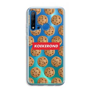 CaseCompany Koekerond: Huawei P20 Lite (2019) Transparant Hoesje
