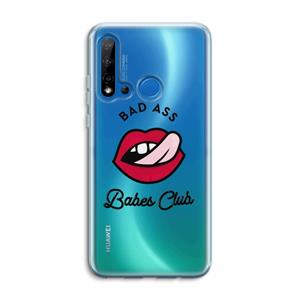 CaseCompany Badass Babes Club: Huawei P20 Lite (2019) Transparant Hoesje