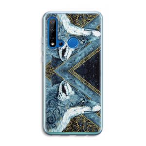 CaseCompany Golden Fox: Huawei P20 Lite (2019) Transparant Hoesje