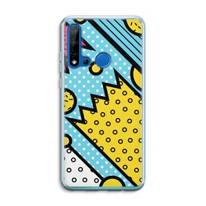 CaseCompany Pop Art #1: Huawei P20 Lite (2019) Transparant Hoesje