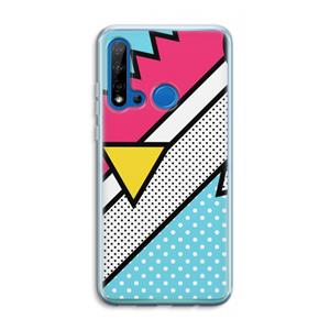 CaseCompany Pop Art #3: Huawei P20 Lite (2019) Transparant Hoesje