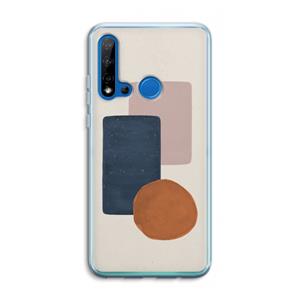 CaseCompany Geo #3: Huawei P20 Lite (2019) Transparant Hoesje