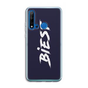 CaseCompany Biest: Huawei P20 Lite (2019) Transparant Hoesje
