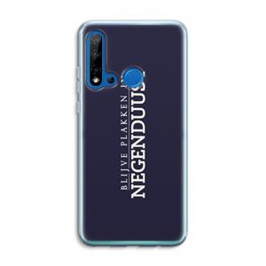 CaseCompany Blijve plakken in Negenduust: Huawei P20 Lite (2019) Transparant Hoesje