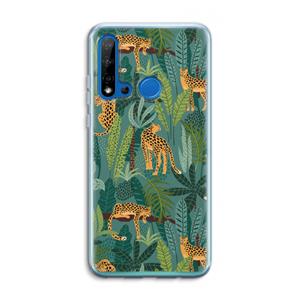 CaseCompany Luipaard 2: Huawei P20 Lite (2019) Transparant Hoesje