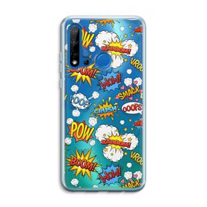 CaseCompany Pow Smack: Huawei P20 Lite (2019) Transparant Hoesje