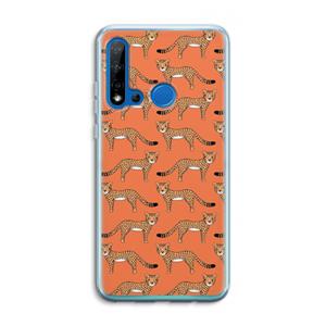 CaseCompany Cheetah: Huawei P20 Lite (2019) Transparant Hoesje