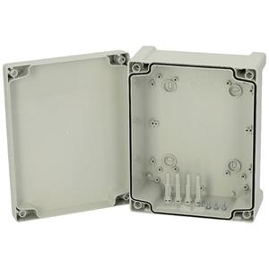Fibox Enclosure, PC Grey cover 5824002 Universele behuizing 240 x 191 x 107 Polycarbonaat Grijs-wit (RAL 7035) 1 stuk(s)