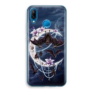 CaseCompany Vleermuizen Maan: Huawei P20 Lite Transparant Hoesje