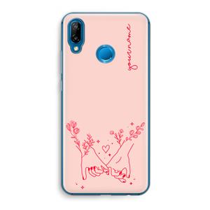 CaseCompany Best Friends: Huawei P20 Lite Transparant Hoesje