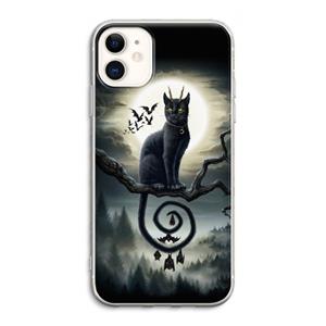 CaseCompany Moonlight Companions: iPhone 11 Transparant Hoesje